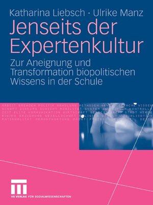cover image of Jenseits der Expertenkultur